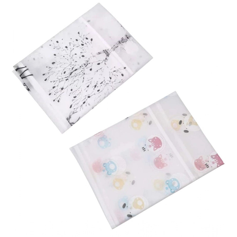 Refrigerator & Microwave Oven Cover – Dustproof, Waterproof, and Heat-Resistant Protective Organizer (Color: Assorted )